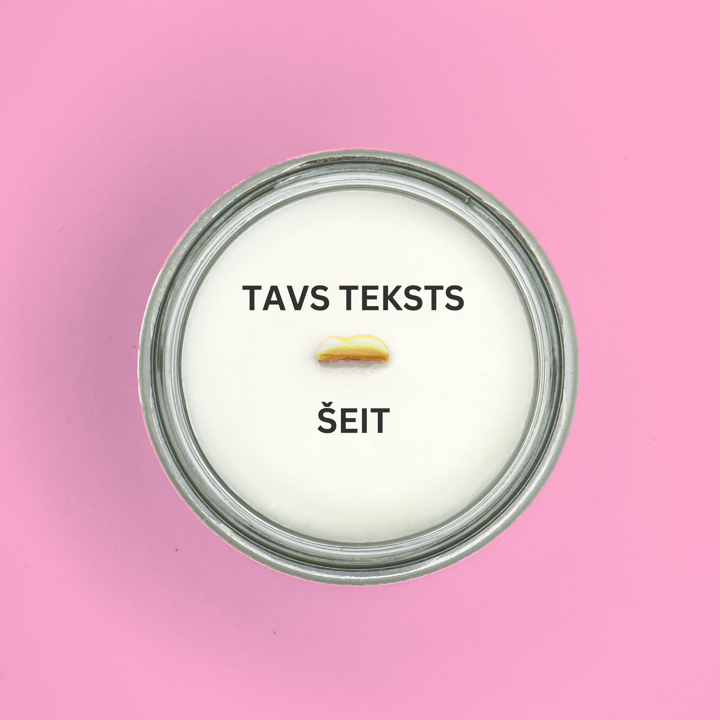 SVECE AR PĀRSTEIGUMU (PERSONALIZĒTA!)